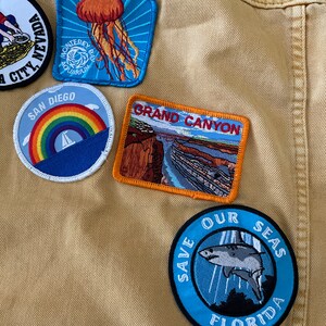 Patch Termoadesivo Grand Canyon National Park - Aquila, Natura, Made In USA, Singolo - Foto 1