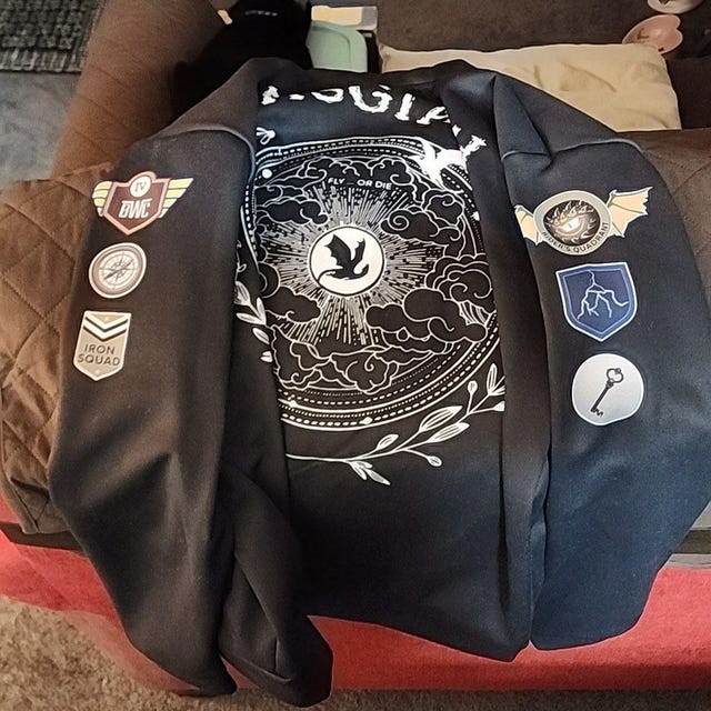 Fourth Wing Flight Jacket, Basgiath War College Jacket, Fourth