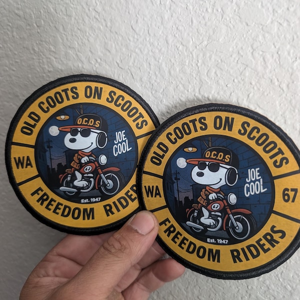 Custom Embroidered Patch – Upload Your Logo, Name or Quote | Iron On ...