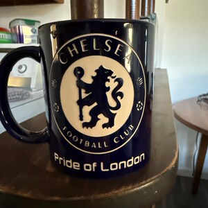 Chelsea F.C. - Hand Engraved Coffee / Tea Mug 11oz. - Etsy