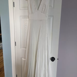 dion lee trapeze pleated dress Dion Lee Linear Crepe Pleated Dress Pink Size 10