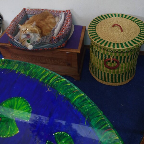 Quilted Laundry Basket Africa Legacy main image 0