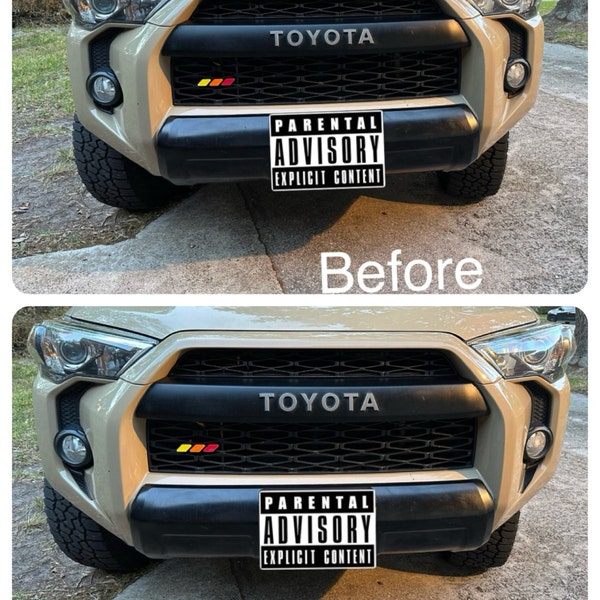 4runner Fangs 3D Printed With Honeycomb Pattern - Made to Fit 2014-2024 ...