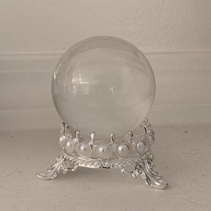 Amlong Crystal Bola de cristal transparente de 150 mm, incluindo