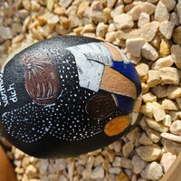 Gedenkstein Für Opa – 2-seitig, 10,2 Cm, Mit Kardinal-Motiv & Holzherz, Weihnachts-Dekoration
