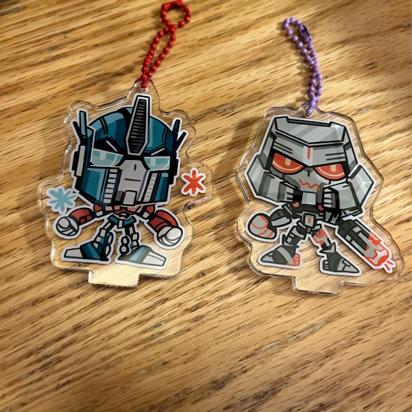 TF KEYCHAIN STANDEES (G1, Prime, Mtmte, Etc.) 2.5