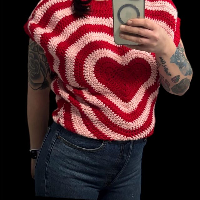 Heart Vest | PATTERN - Etsy