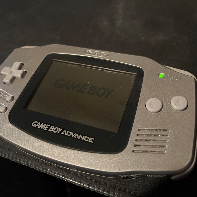 Nintendo Game Boy Gameboy Advance - Silver - 100% OEM - Etsy