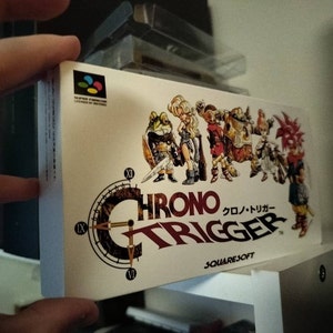 Chrono Trigger クロノ・トリガーkurono Torigā Super Famicom Box and