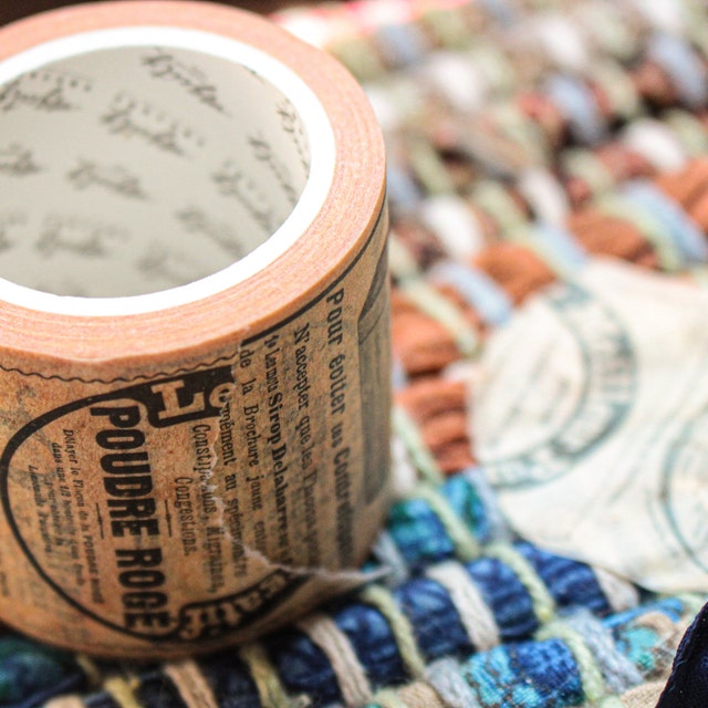 Vintage Design Washi Tape, Retro Style Washi Tape
