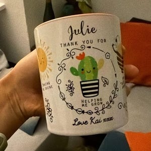 Priya added a photo of their purchase