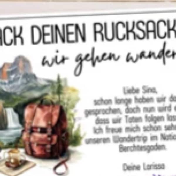 Gutschein Wandern Vorlage Gutschein Ausflug zum Ausdrucken