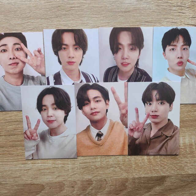 Bts Permission to Dance Las Vegas Mgm Grand Hotel Photocard