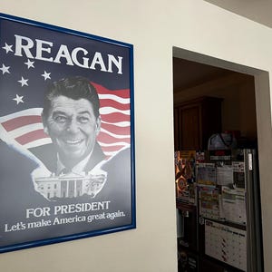Ronald Reagan 1980 Campaign Poster Reprint - Etsy