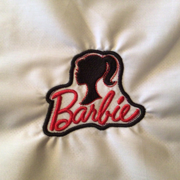 Barbie Patch File for Embroidery, Machine Embroidery, Digital File ...