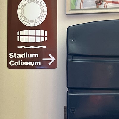 Three Rivers Stadium Direction Sign, Previous Home of the Pittsburgh ...