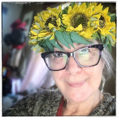 Sunflower Flower Crown Hair Wreath With Sunflowers Photo - Etsy