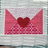 PDF Patchwork Anleitung Liebesbrief Love Note Valentinstag Etsy.de