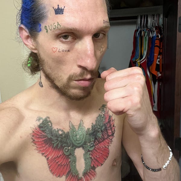 Suga Sean O'malley Temporary Tattoos for Cosplayers and Super Fans, Owl ...