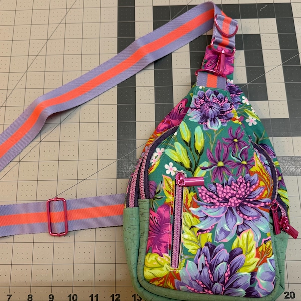 Sling Bag Pattern, Crossbody Bag, DIY Travel Bag Sewing Pattern Pdf ...