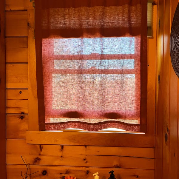100% Pure Linen Fabric - Cafe - 280cm main image 1