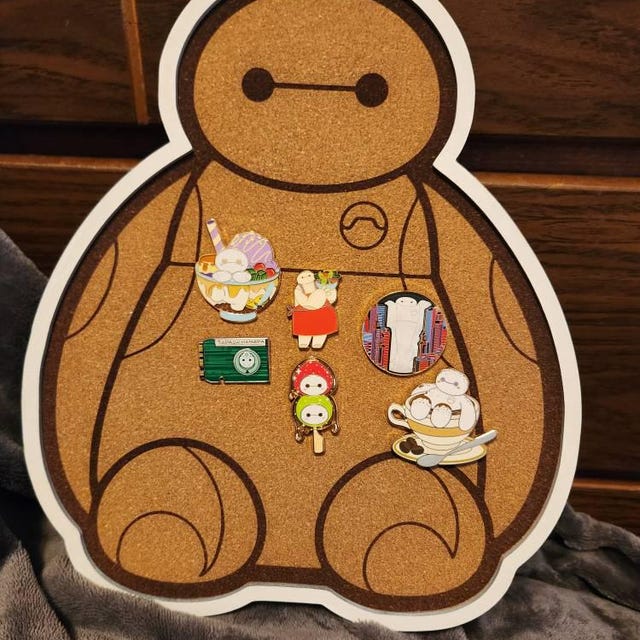 Baymax Chips Mini Enamel Pin | Big Hero 6 Inspired Disney Pin - Etsy