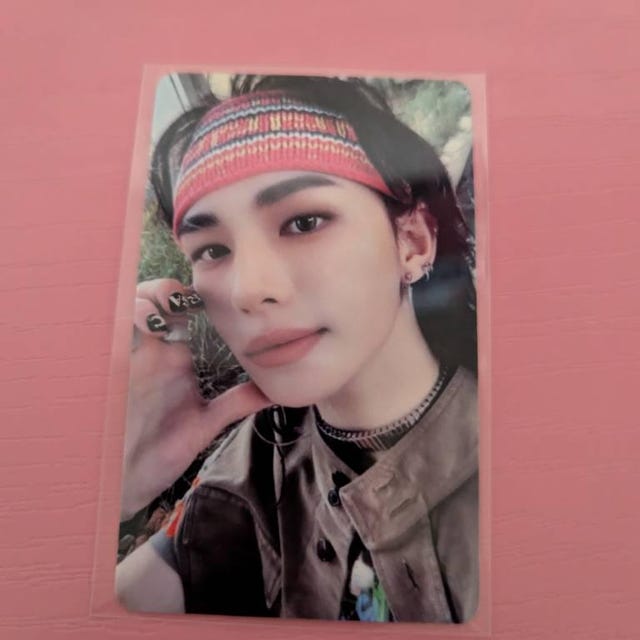 Stray Kids : Hyunjin - Hiptape -hop Pop up Lucky Draw Photocards
