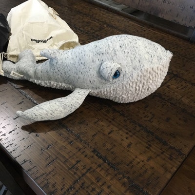 Small Original Whale Handmade Stuffed Animal - Etsy