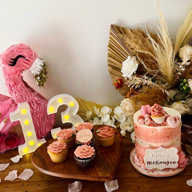 Large Fancy Flamingo Pinata/luao Aloha Pinata/flamingo Birthday/tropical Party/ Girl Party/fiesta De Flamingo/fiesta Hawaiana