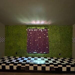 15' Washable & Strippable Kids Racing Checkered Flag Bedroom Wallpaper 