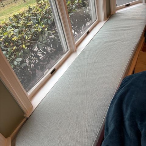 Memory Foam Boat Zitkussen Katoen met zuignappen Zacht Comfortabel Duurzaam Zitkussen (blauw