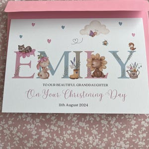 Carte De 2e Anniversaire Arrière Petite-fille Fille Filleule