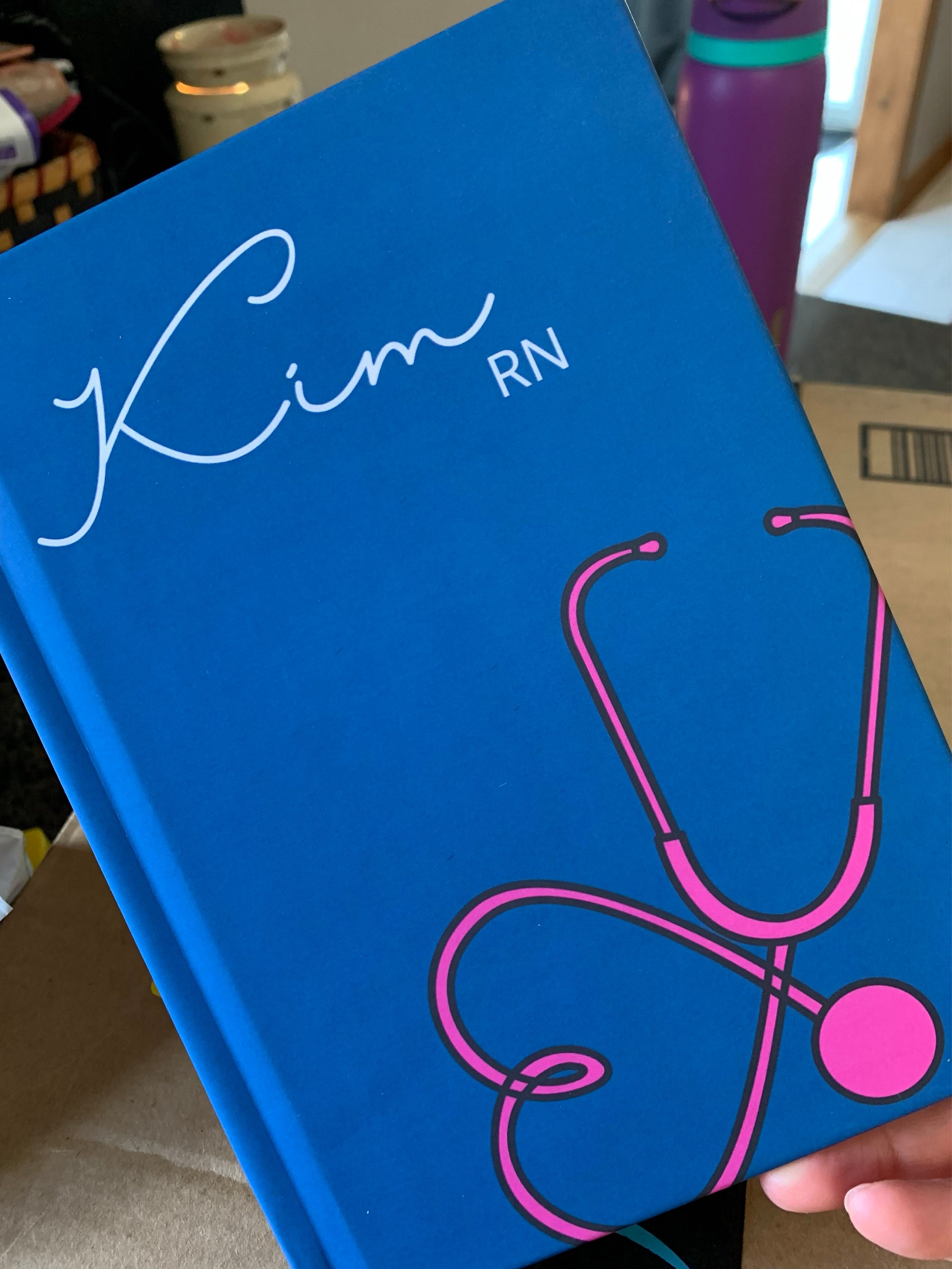 Nurse Graduation Gift 2024, Personalized Nurse Notebook/ Journal, Personalized RN, MD, lpn Notebook, Healthcare Gift, Graduation Gift