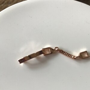 Necklace or Bracelet Extender in 14K Gold Plate, 14K Rose Gold Plate or  Silver Rhodium Plated 1 1/4''. FREE DOMESTIC SHIPPING 
