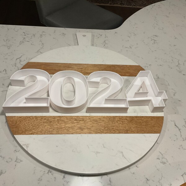 2026 Fillable Number Charcuterie Tray | Custom Number Display for ...