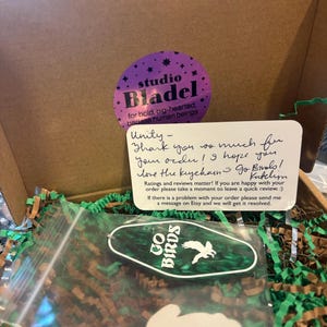 Etsy-koper heeft een foto van de aankoop toegevoegd