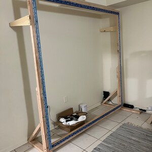 Wooden Free Standing Frame for Rug Tufting Pine Strong and Stable With ...