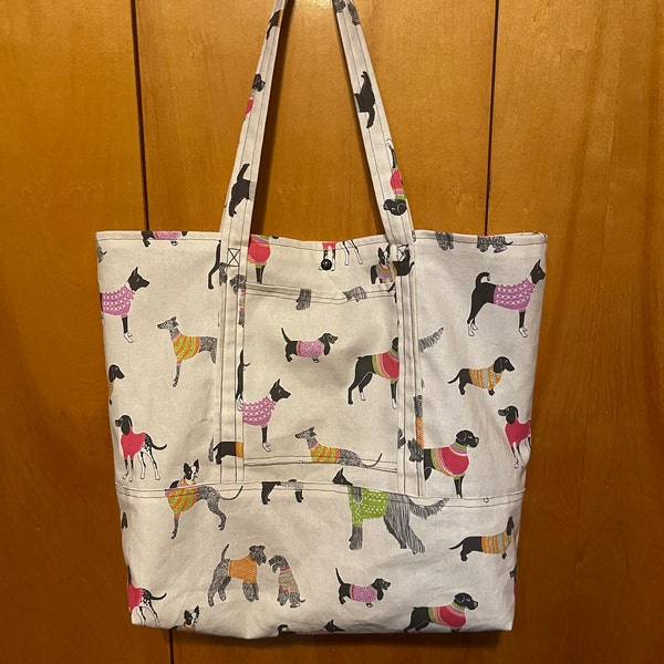 Martha Market Bag Sewing Pattern PDF | Reusable Grocery Tote Tutorial ...