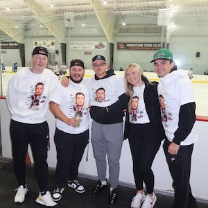 Taylor added a photo of their purchase