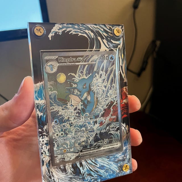 Kingdra EX SVP 131 ACE Grade 10 Black Star Promo Pokémon TCG - Foto 11