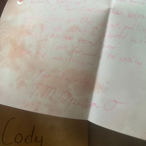 Cody added a photo of their purchase