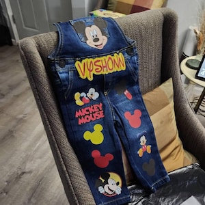 Mickey Mouse overall birthday set, Mickey Mouse converse shoes, birthday outfit, Mickey overall birthday outfit, Mickey Mouse birthday shirt
