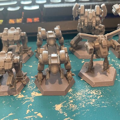 Phoenix Hawk IIC, Alternate Battletech Mechwarrior Miniature WITH BASE ...