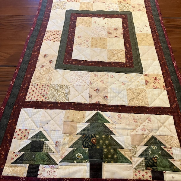 Digital Pdf|christmas Tree (3) Quilt Block Pattern|modern Patchwork ...