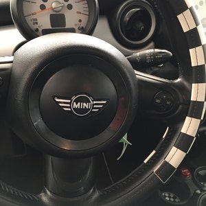 Chess Fits Mini Cooper F55 F56 Car Steering Wheel Sticker Circle