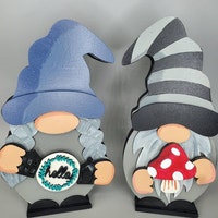 Interchangeable Gnome Boy & Girl Base SVG File | Laser Cut File | Gnome ...