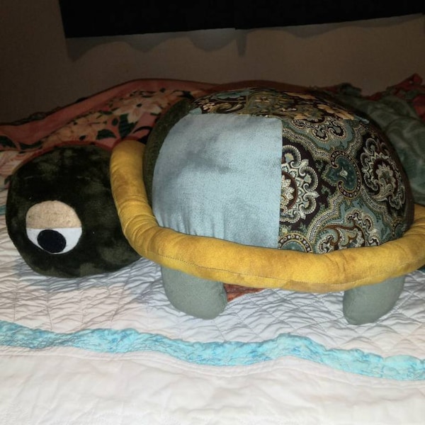 Turtle Pattern Sewing Tortoise Plush PDF - Etsy