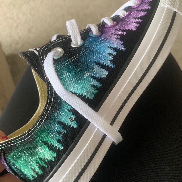 Northern lights store custom shoes