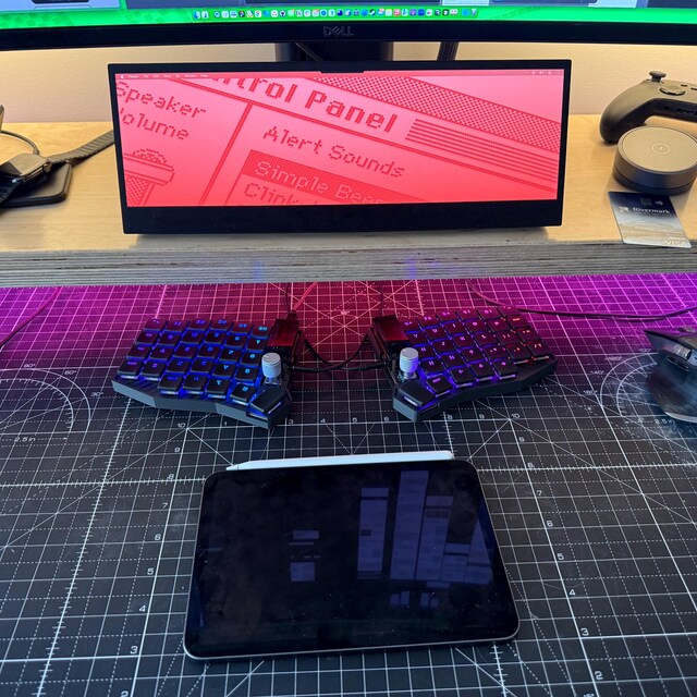 すぐに使える Sofle RGB ロープロファイル Choc キーボード x MBK