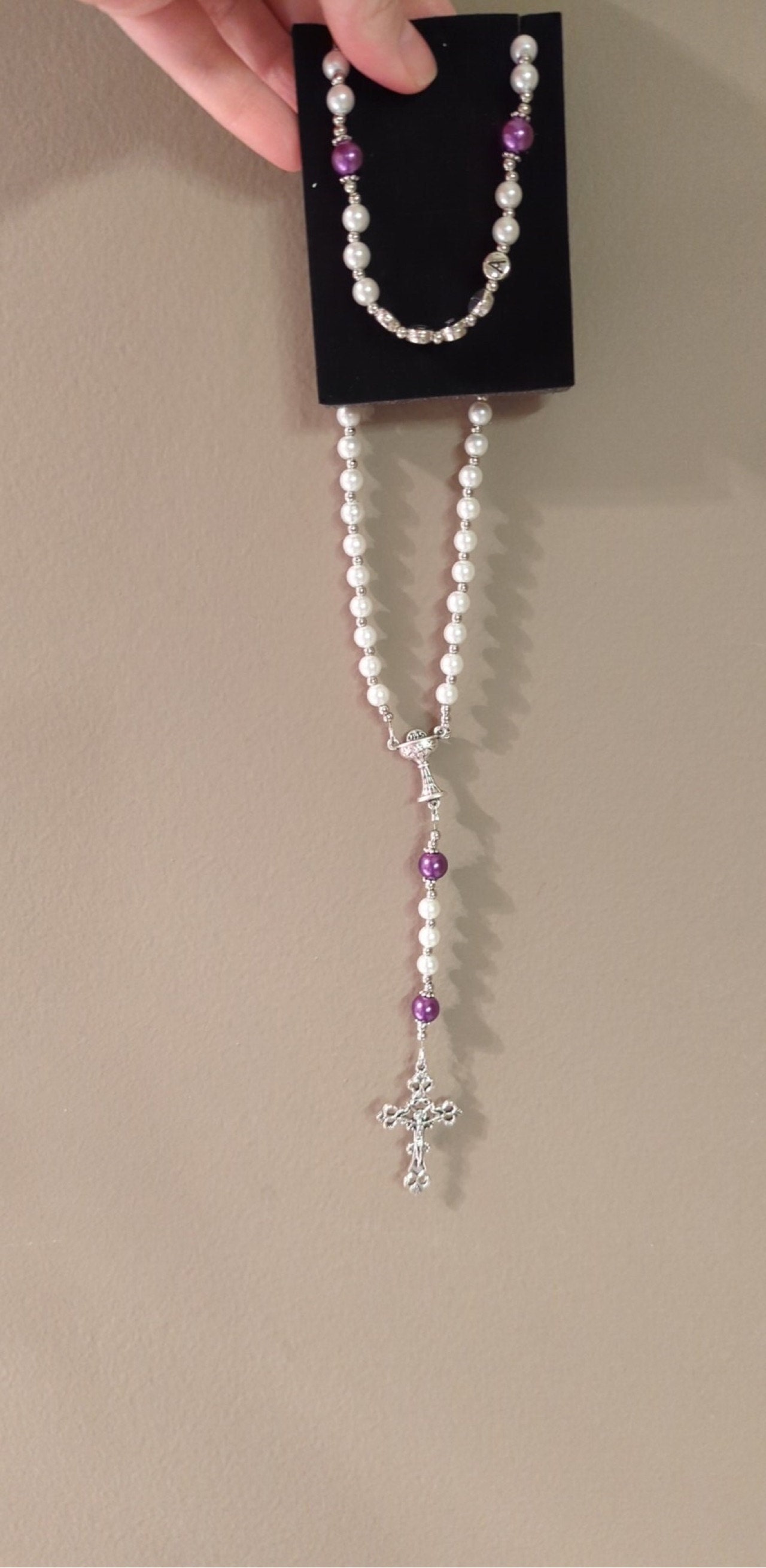 Personalized Rosary | Custom Rosary | Baptism Rosary | First Communion Rosary | Handmade Rosary |  Catholic Rosary